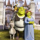 Shrek, Fiona, oslík a kocúr v čižmách