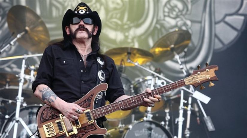 Lemmy Killmister, spevák a basgitarista Motörhead.