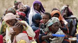 hladomor, Somálsko, Afrika, ženy, deti, chudoba