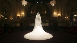 svadobné šaty Kate Middletonovej - výstava - Buckinghamský palác