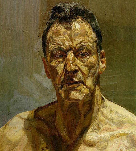 Lucian Freud: Odraz (autoportrét)