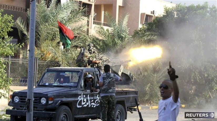 Líbya, rebeli, povstalci