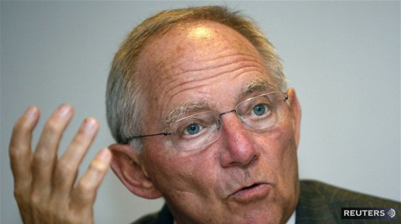 Nemecký minister financií,  Wolfgang Schäuble