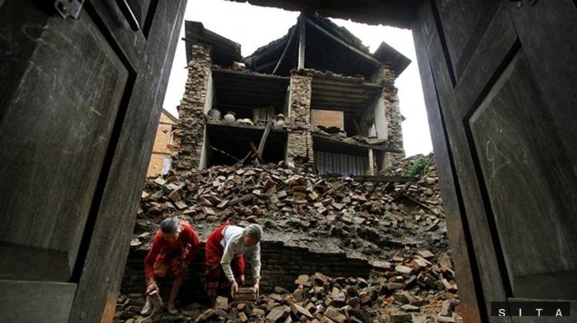 Nepál, zemetrasenie