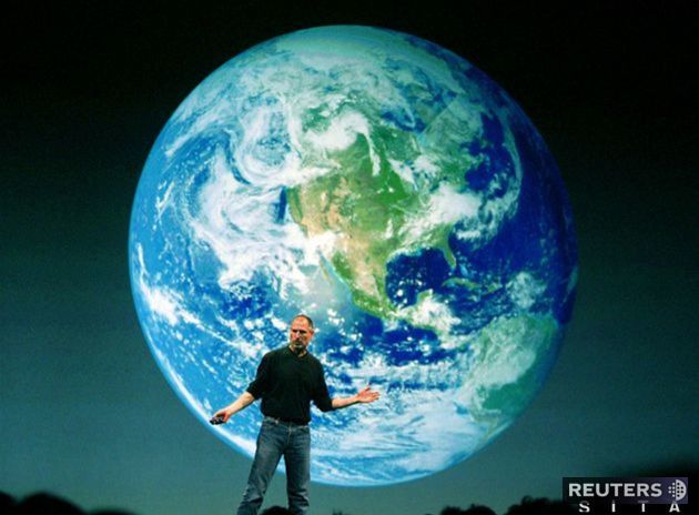 Steve Jobs v Londýne v roku 2004.