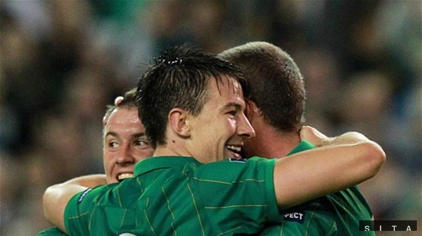 futbal Írsko radosť
