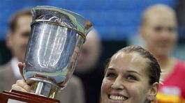 Dominika Cibulková trofej