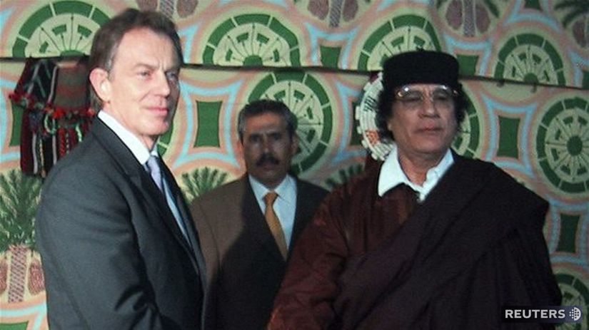 Blair, Kaddáfí
