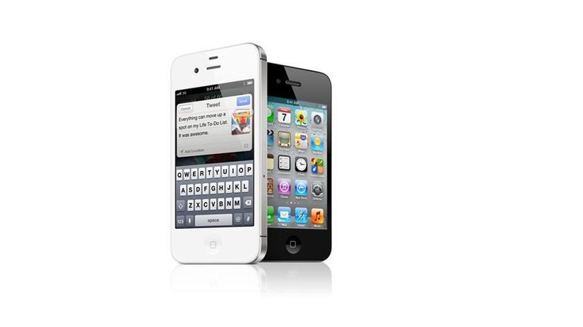 iPhone 4S, telefón, Apple, smartfón