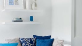 Prečo siahnuť v byte po modrých doplnkoch?