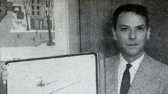 Prvý plochý televízor z roku 1964