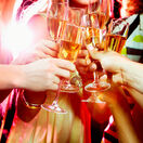 nový rok, silvester, oslava, alkohol, prípitok, šampanské, sekt