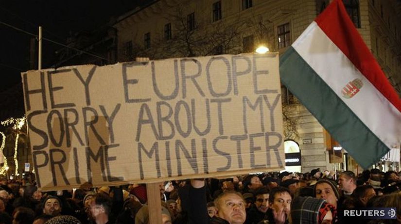 Maďarsko, protesty, Orbán