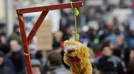Gorila 2, protest v Bratislave