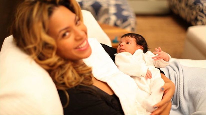 Blue Ivy - prvé foto dcéry Beyonce