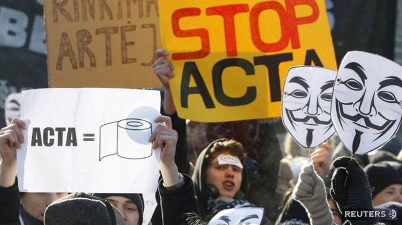 ACTA, protest