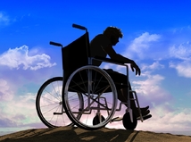 invalid, postihnutý, invalidní, dôchodca