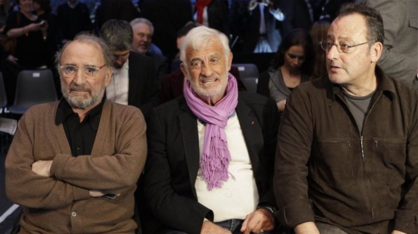 Claude Brasseur, Jean-Paul Belmondo a Jean Reno