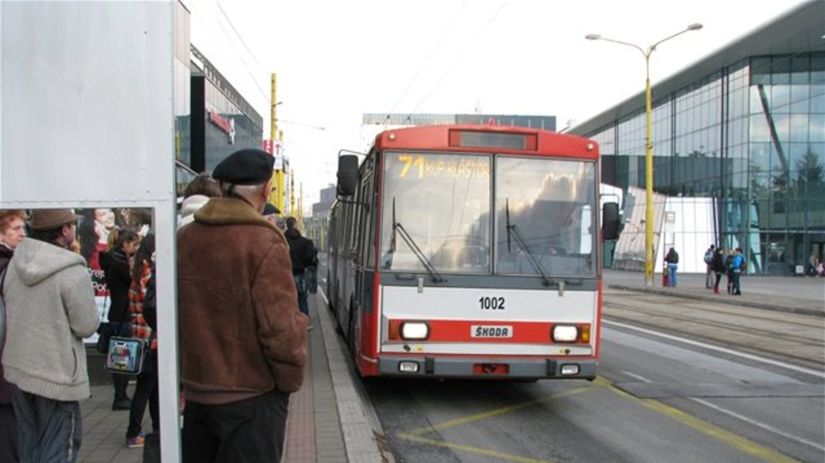 Košice, MHD, trolejbus