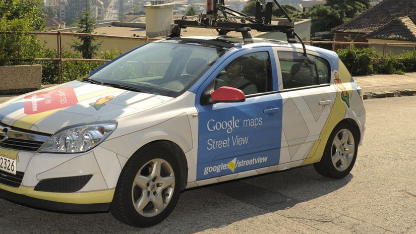 StreetView, Google auto, Google Mapy