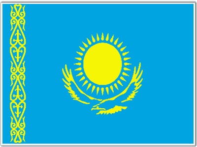 vlajka Kazachstan
