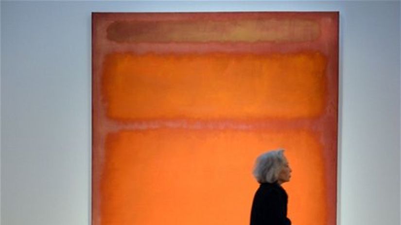Mark Rothko: Orange, red, yellow (1961)