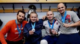 Michal Handzuš, Tomáš Surový, Andrej Sekera a Roman Švantner