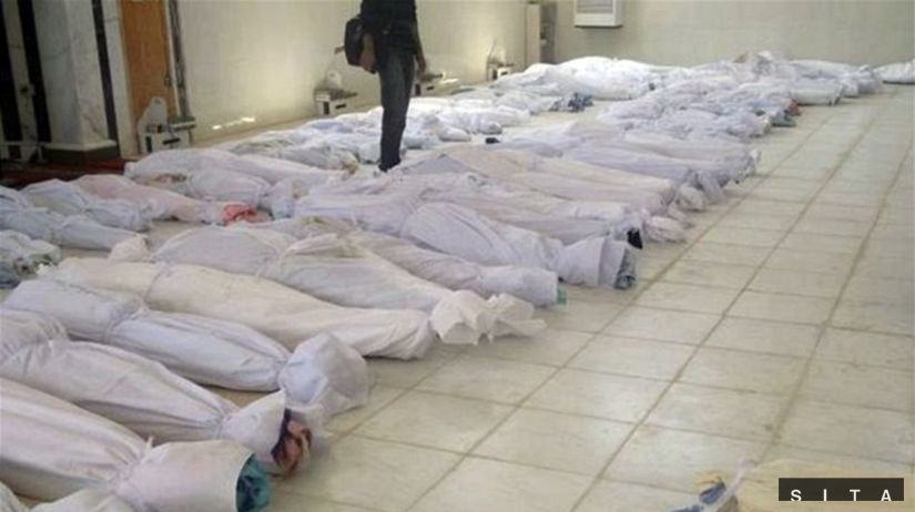 sýria, mrtvoly