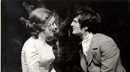Božidara Turzonovová a Jozef Adamovič v Ostrovského Búrke (1972)