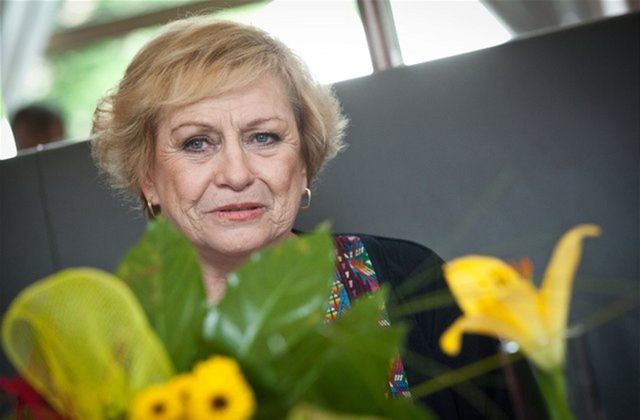 Věra Čáslavská.