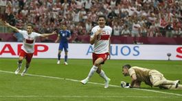 Euro 2012 Poliaci gol Lewandowski