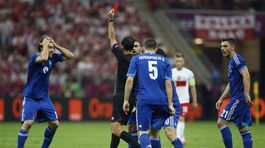 Euro 2012 Sokratis Papastathopoulos červená karta