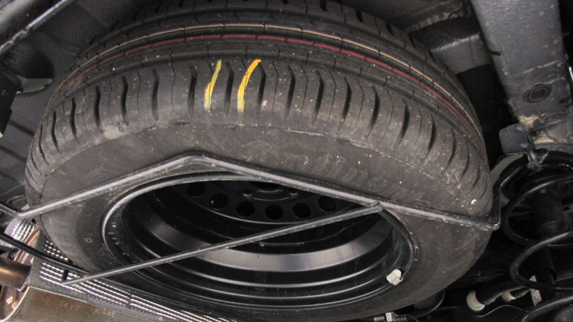 Testovaná Dacia jazdila na pneumatikách...