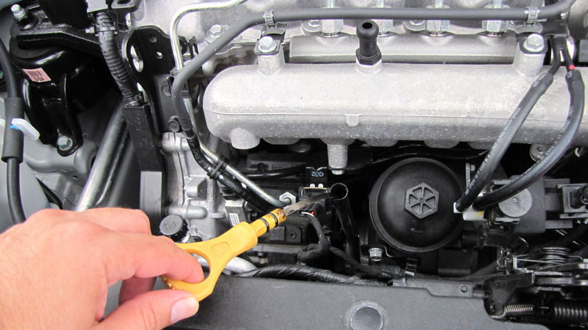 Motor 1.1 CRDi má v sebe 4,8 l motorového...