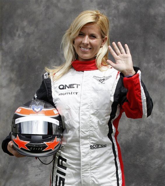 Maria de Villotová pred nehodou.