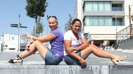 Martina Kohlová a Ivana Kmeťová 