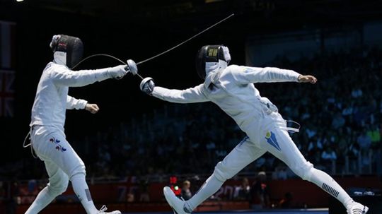 šerm, OH 2012, súboj