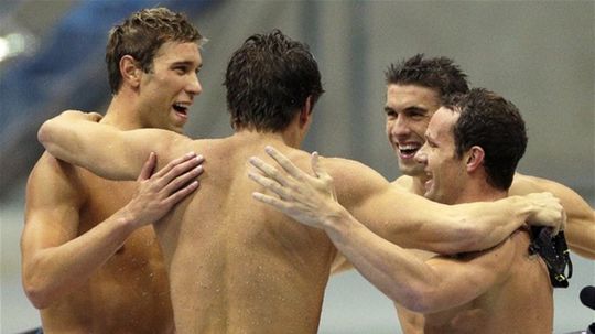 OH Londýn, Phelps a štafeta