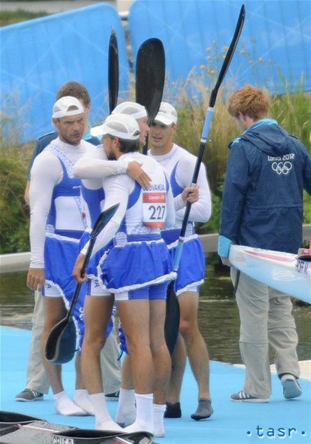 Radosť slovenského štvorkajaka po semifinálovom...