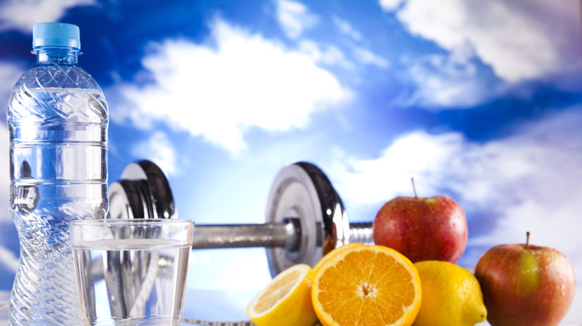 činka, voda, ovocie, chudnutie, fitnes, diéta
