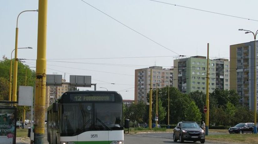 autobus, MHD, Košice
