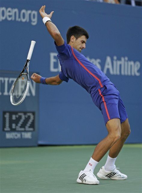 Novak Djokovič sa počas zápasu dostal aj do...