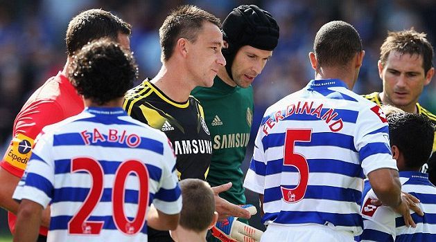 Anton Ferdinand z QPR nepodal ruku Johnovi...