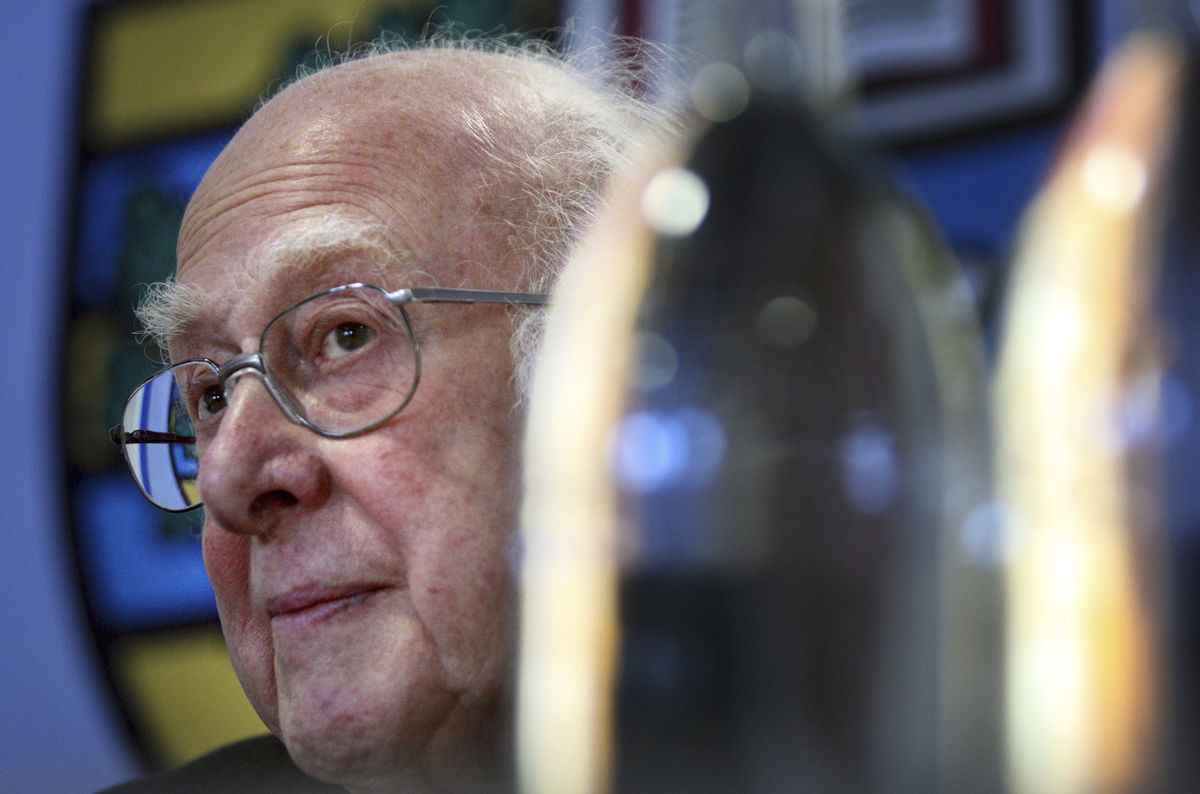 Britský fyzik Peter Higgs.