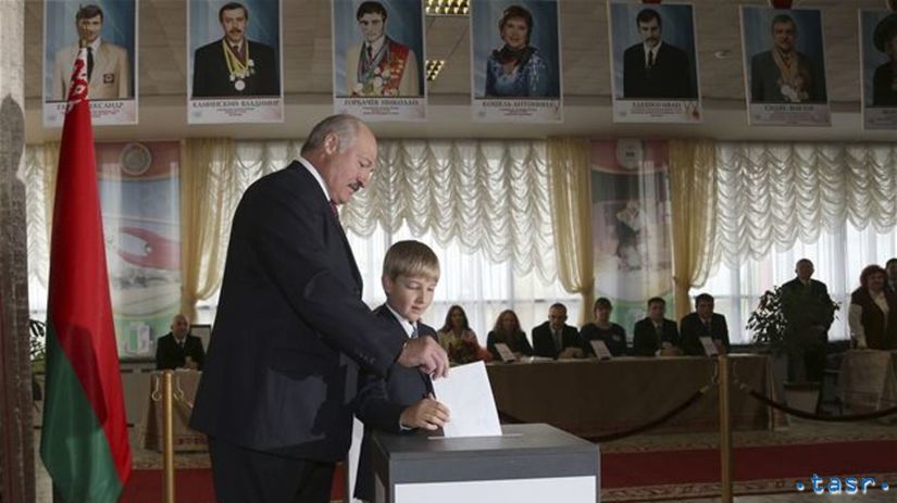 Bieloruský prezident Alexandr Lukašenko,...