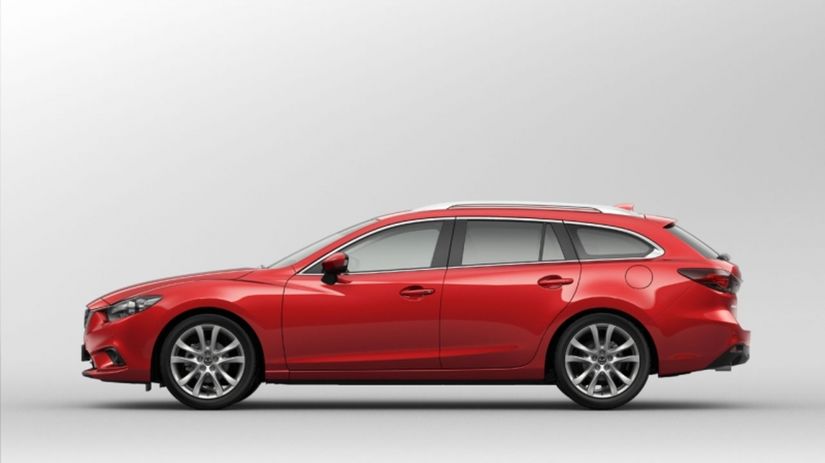 Mazda6 Wagon: dĺžka 4800 mm, rázvor 2750 mm