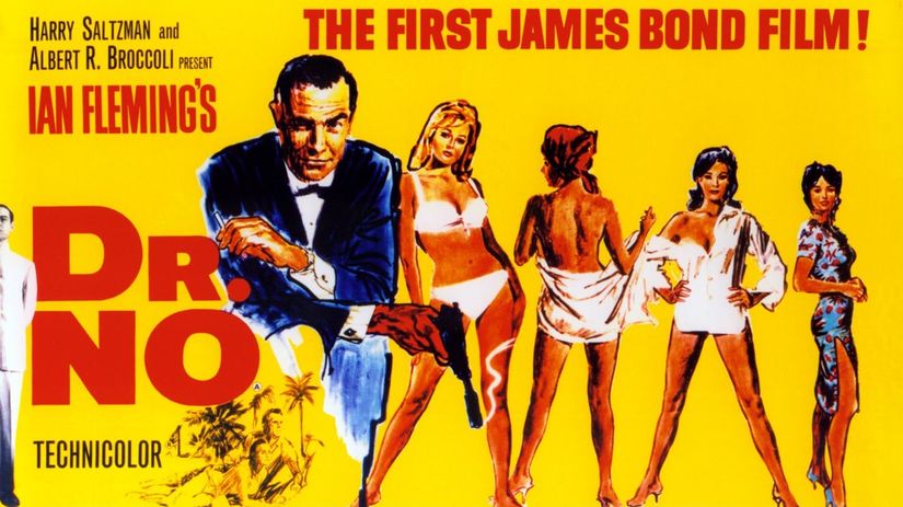 Dr-No-Bond Plagát k prvej bondovke Dr. No