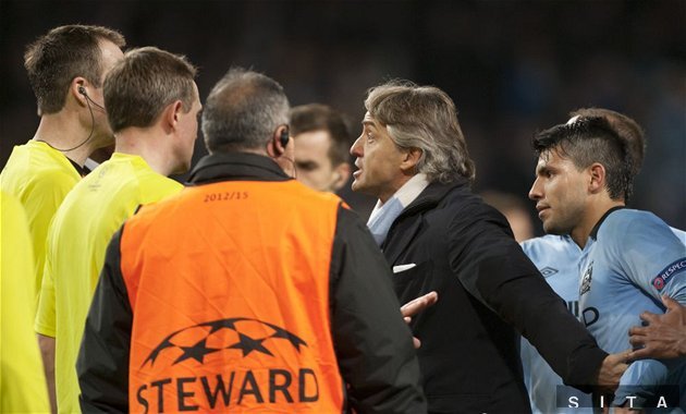 Bývalý tréner Manchestru City Roberto Mancini...