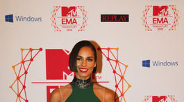 Speváčka Alicia Keys na vyhlásení cien MTV...