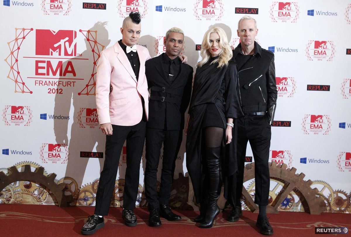 Skupina No Doubt v Nemecku. Speváčka Gwen...